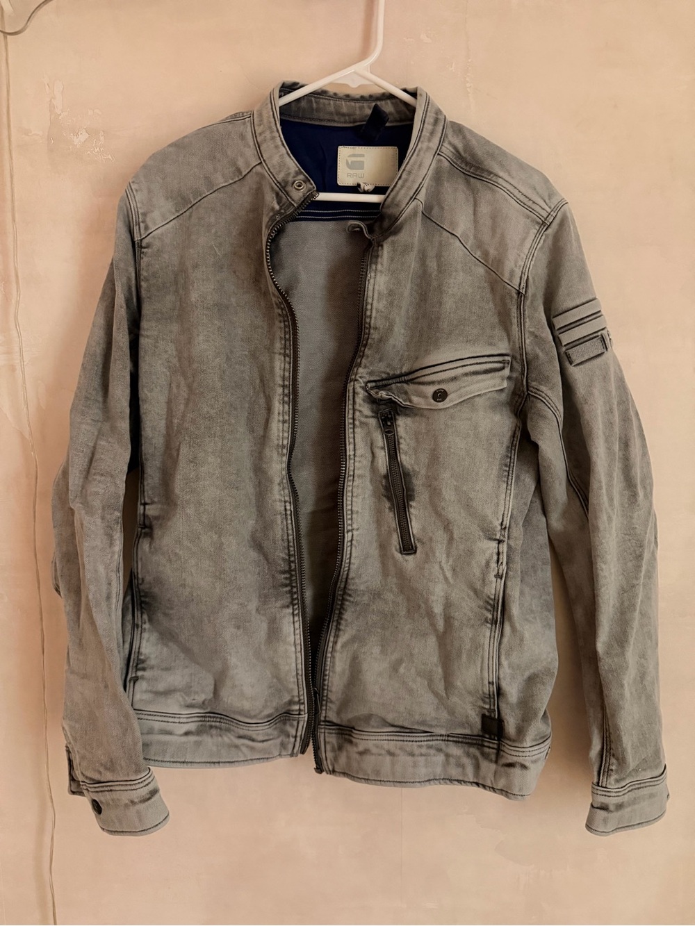 G-Star Silver/Gray Performance Jacket